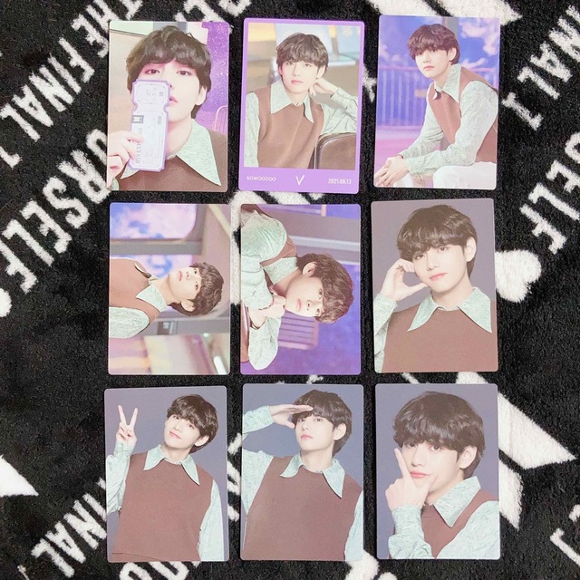 公式】BTS ソウジュ ミニフォト コンプ V テテ テヒョン 特典付き