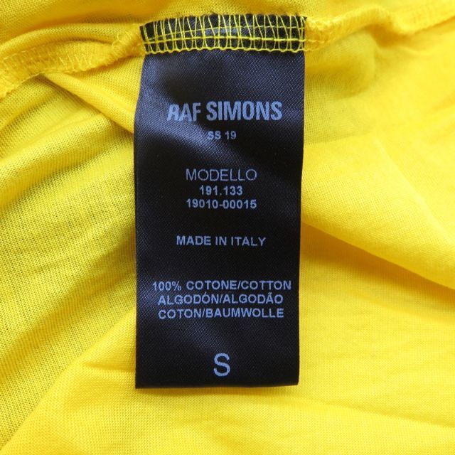 RAF SIMONS(ラフシモンズ)のRAF RIMONS T-shirt with displaced sleeve メンズのトップス(Tシャツ/カットソー(半袖/袖なし))の商品写真