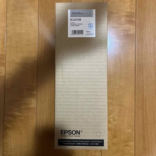 エプソン(EPSON)のEPSON インクカートリッジ ライトグレー ICLGY58 1色　700ml(その他)