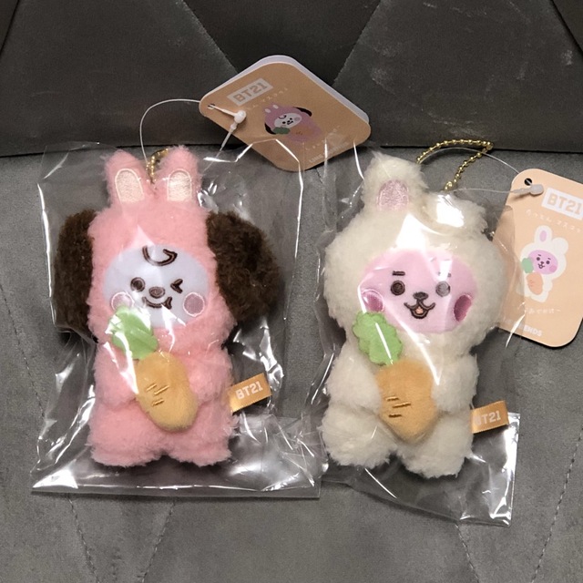 BT21 CHIMMY COOKY RABBIT 2点セット マスコット