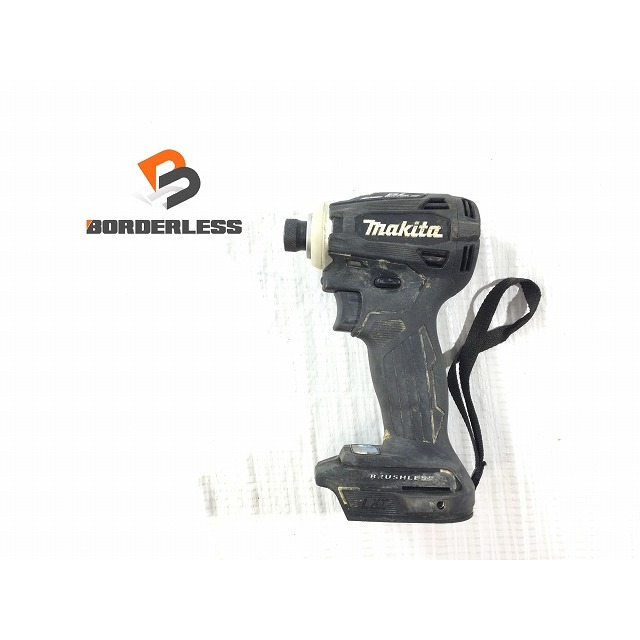 ☆品☆makita マキタ 18V 充電式インパクトドライバ TD172D 本体のみ 黒/ブラック 64956 工具