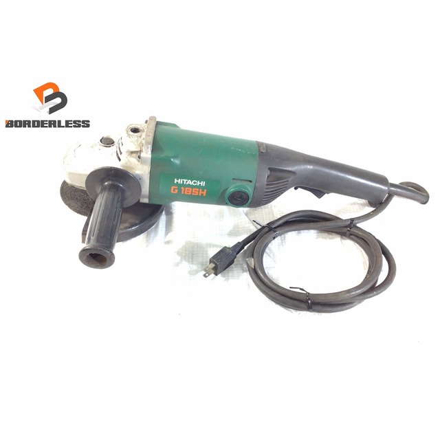 ☆中古品☆HITACHI 日立工機 180mm 電気ディスクグラインダ G18SH 100V
