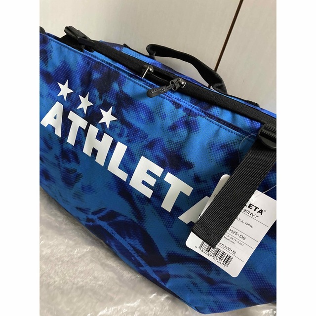 ATHLETA(アスレタ)の新品未使用！アスレタ　フットサルバッグ スポーツ/アウトドアのサッカー/フットサル(その他)の商品写真