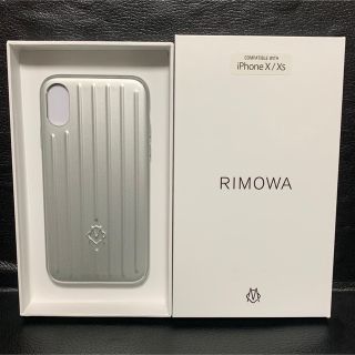 リモワ(RIMOWA)の【新品未使用品】RIMOWA iPhoneケース X Xs アルミニウム(iPhoneケース)