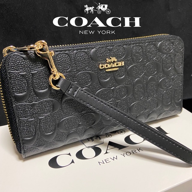 COACH(コーチ)のギフト⭕️ コーチ 財布 新作本革シグネチャー メンズレディス メンズのファッション小物(長財布)の商品写真