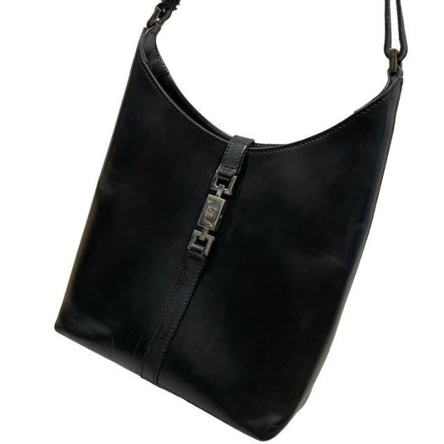 美品】GUCCI グッチ ワンショルダー ジャッキー レザー フォーマル www