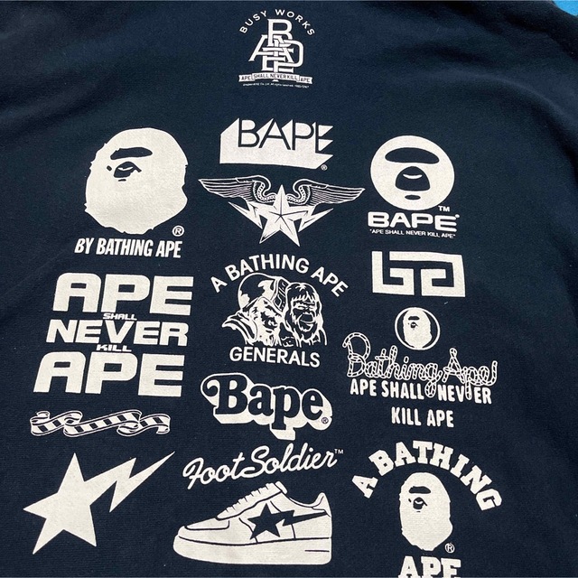 APE BAPE KAWS generals sta foot パーカー L APE BAPE KAWS generals sta foot パーカー L