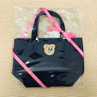 フェイラー(FEILER)の【新品】ネイビー　オールドテディ　フェイラー　ワッペントートバッグ(トートバッグ)