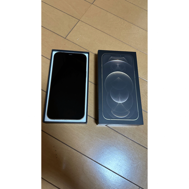 美品　iPhone12 pro max ゴールド　256GB