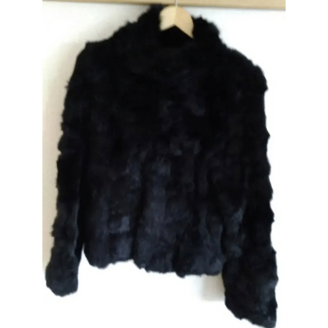 ラビットファージャケット レディースのジャケット/アウター(毛皮/ファーコート)の商品写真