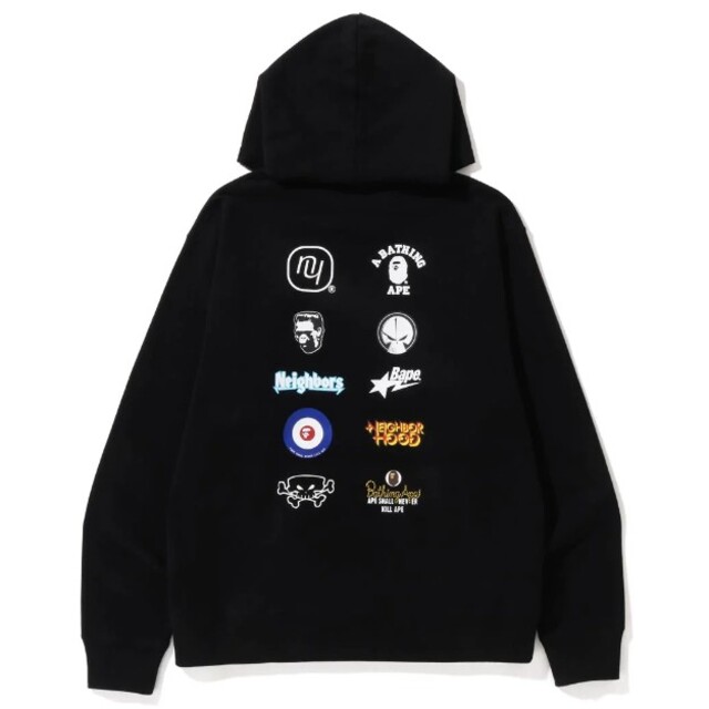 【BAPE X NBHD】RELAXED FIT PULLOVER HOOD