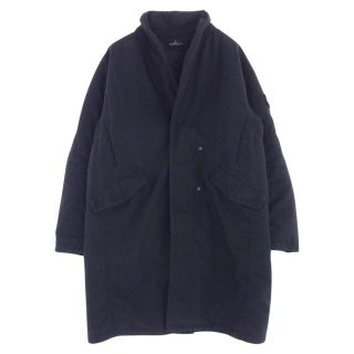 ストーンアイランド(STONE ISLAND)のSTONE ISLAND ストーンアイランド ジャケット 751970106-A SHADOW PROJECT Shawl Collar Long Coat Primaloft シャドープロジェクト ショールカラー プリマロフト 中綿 コート ブラック系 L【中古】(その他)