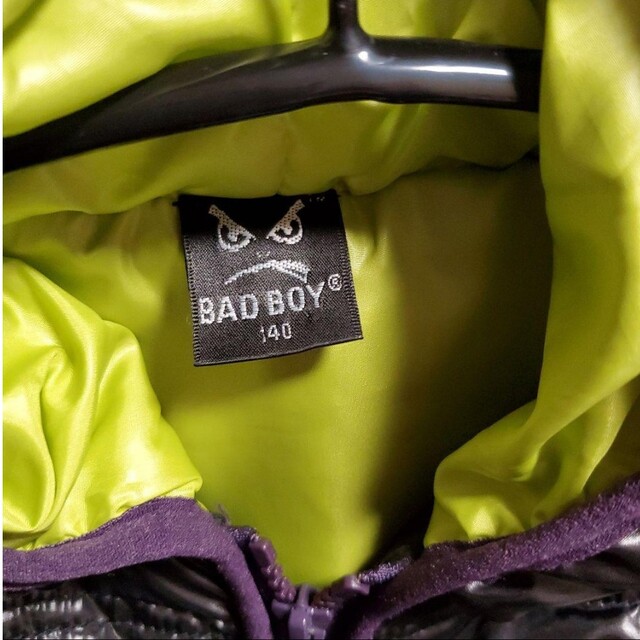 BAD BOY アウター　ダウン　ベスト　140cm キッズ/ベビー/マタニティのキッズ服男の子用(90cm~)(ジャケット/上着)の商品写真