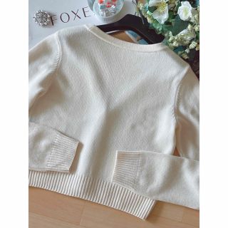 FOXEY - 新品同様!FOXEYカシミア100%真珠ボタンカーディガン 38 Rene