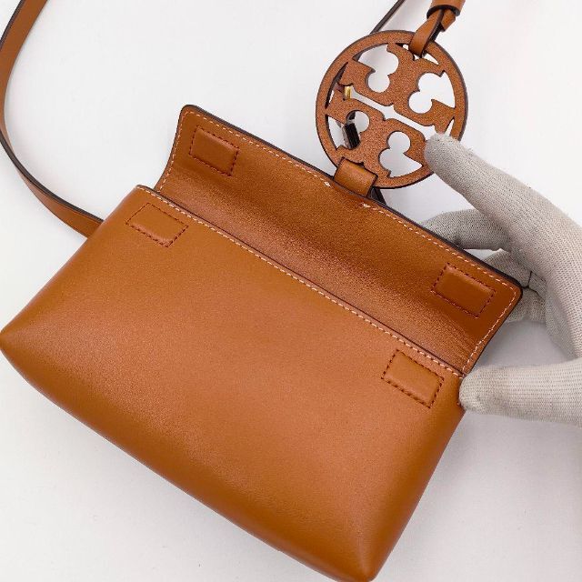 美品✨】トリーバーチ ミラー ポーチ ポシェット ショルダーバッグ