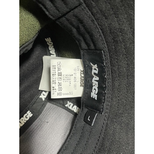 XLARGE(エクストララージ)のバケットハット　バケハ　XLARGE PANELED WOOL HAT メンズの帽子(ハット)の商品写真