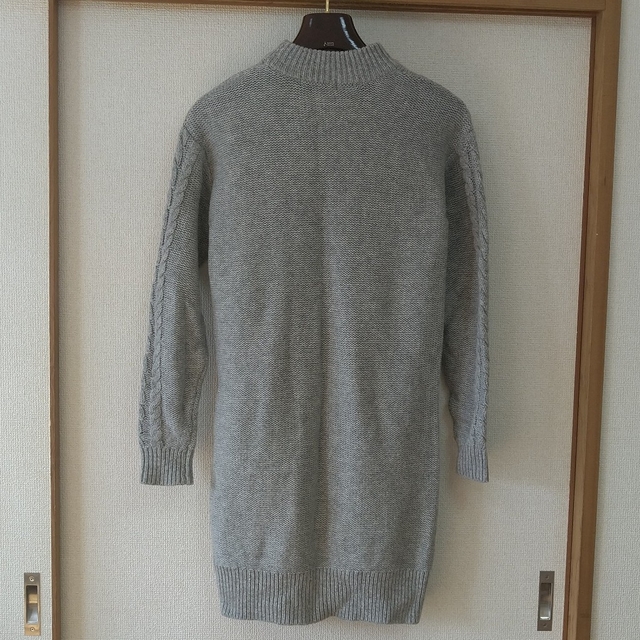 UNIQLO(ユニクロ)のユニクロ　ニットワンピース　M レディースのトップス(ニット/セーター)の商品写真