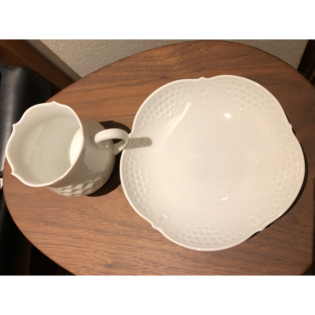 ☆マイセン☆ホワイトレリーフ☆カップandソーサー☆ ☆マイセン☆ホワイトレリーフ☆カップandソーサー☆