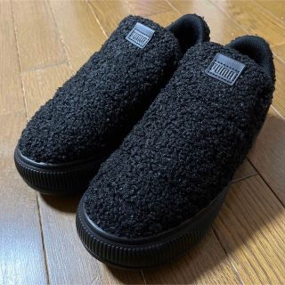 プーマ(PUMA)の2点同梱 PUMA シューズ スウェード マユ スリップオン テディ 23cm(スニーカー)