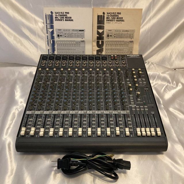 感謝価格】 美品 MACKIE16ch PRO VLZ 1642 マッキー アナログミキサー