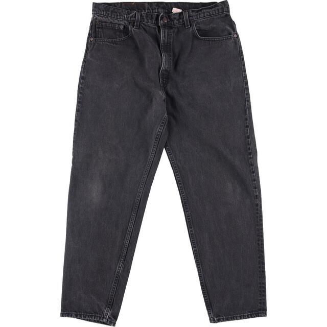 古着 90年代 リーバイス Levi's 550 RELAXED FIT TAPERED LEG ブラック ...