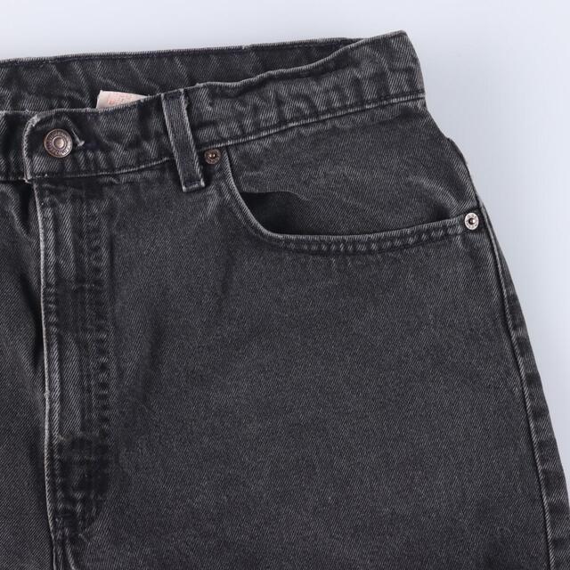 古着 90年代 リーバイス Levi's 550 RELAXED FIT TAPERED LEG ブラック ...