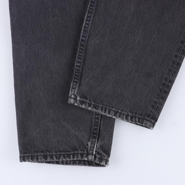 古着 90年代 リーバイス Levi's 550 RELAXED FIT TAPERED LEG ブラック ...