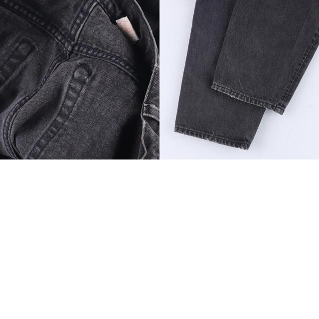 古着 90年代 リーバイス Levi's 550 RELAXED FIT TAPERED LEG ブラック ...