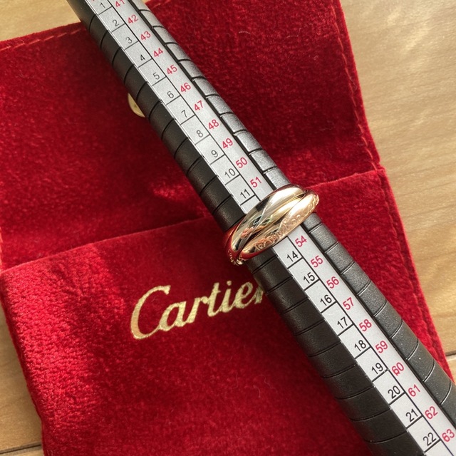 Cartier - 新品仕上げ済み　付属品有　52 11号12号　カルティエ　トリニティ  リング