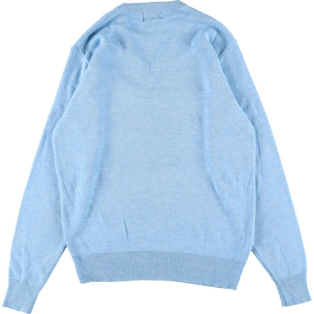 80年代 ジェイシーペニー J.C.Penney Classic Styling Vネック ウールニットセーター USA製 レディースM ヴィンテージ /eaa304161 1