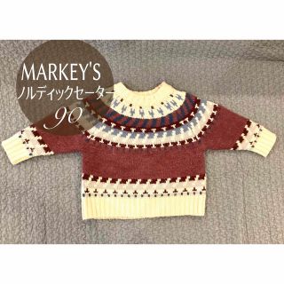 マーキーズ(MARKEY'S)のマーキーズ　ノルディックセーター　90(ニット)