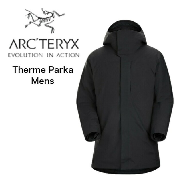 ARC'TERYX(アークテリクス)のARC'TERYX サーミーパーカー 新品 BLACK Lサイズ メンズのジャケット/アウター(マウンテンパーカー)の商品写真