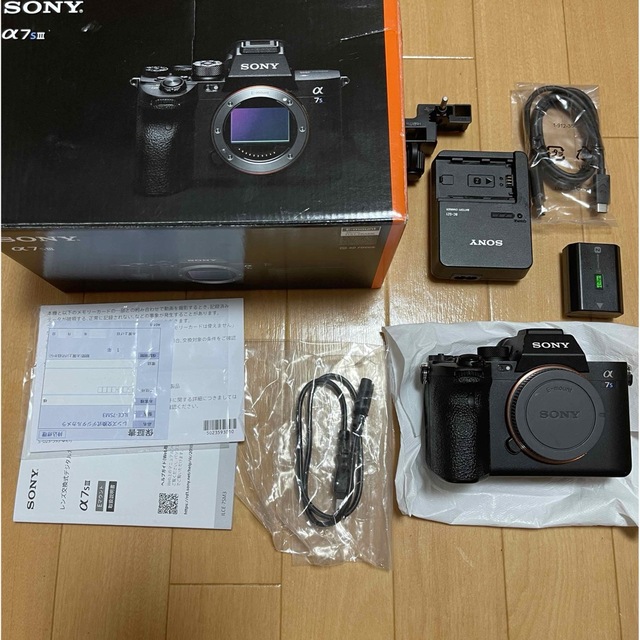 美品　SONY α7sIII バッテリー付き