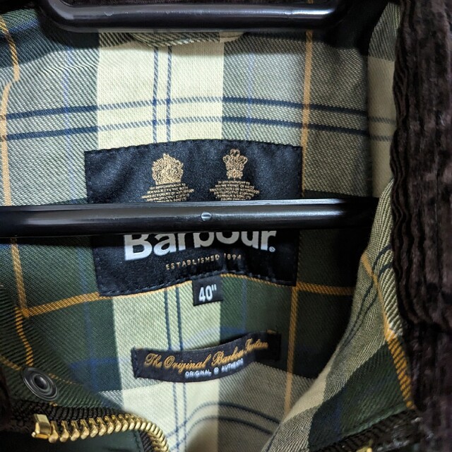 Barbour TRANSPORT 40サイズ 22年モデル ノンオイル