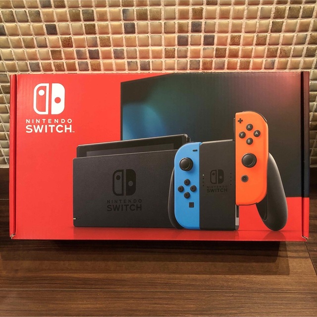 新品任天堂スイッチ本体switch未開封直近５月末購入品ネオンカラー