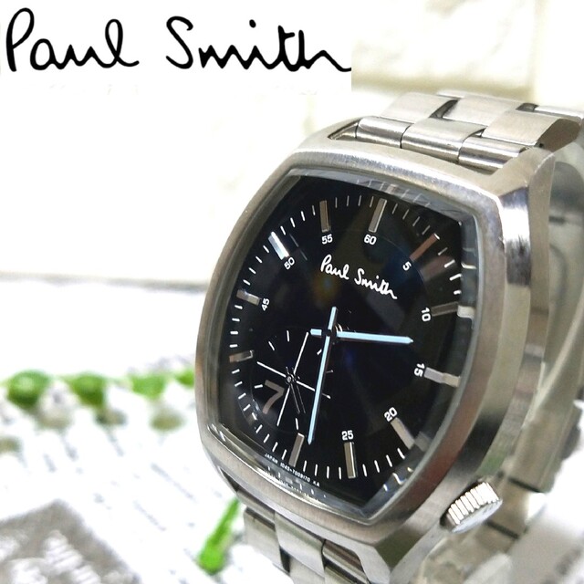 Paul Smith(ポールスミス)の【美品】ポールスミス 時計 ナンバー7 Paul Smith 電池交換済 メンズ メンズの時計(腕時計(アナログ))の商品写真