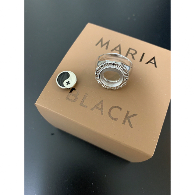 DEUXIEME CLASSE(ドゥーズィエムクラス)のMARIA BLACK モスリング　シルバー　コインパーツ一つプレゼント レディースのアクセサリー(リング(指輪))の商品写真