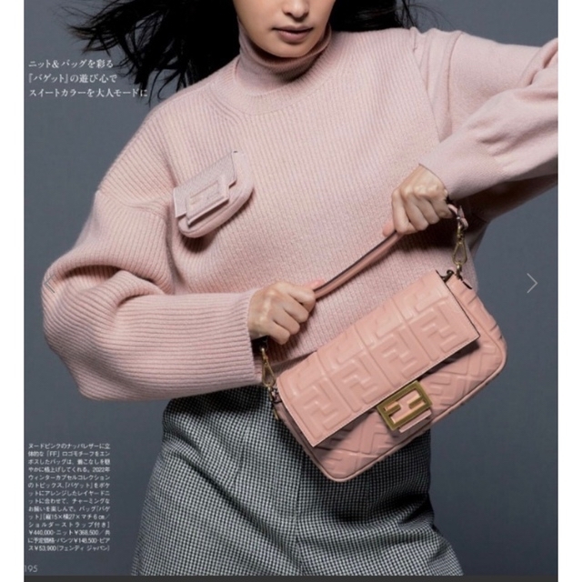 FENDI(フェンディ)のFENDI バゲットコレクション限定ニット レディースのトップス(ニット/セーター)の商品写真