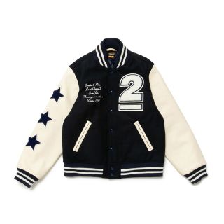 ヒューマンメイド(HUMAN MADE)のLAST ORGY2 VARSITY JACKET (スタジャン)