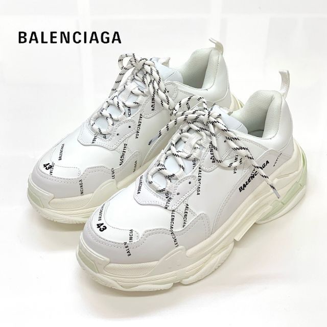 未使用品】 トリプルS バレンシアガ 未使用 5922 - Balenciaga ロゴ