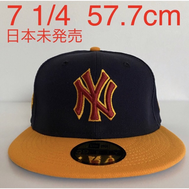 ツバ裏グレー New Era Cap 1/4 ニューエラ ヤンキース キャップのサムネイル