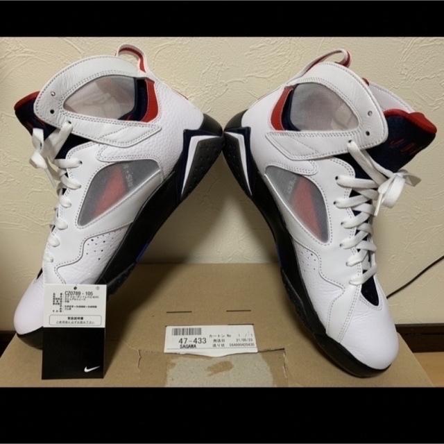 PSG × NIKE AIR JORDAN 7 RETRO 29cm 美