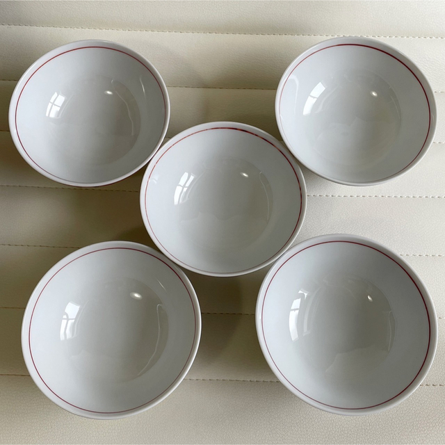 有田焼 喜峰窯 錦絵変り飯茶碗揃 5客セット 赤絵 古伊万里 花鳥 染付 ...