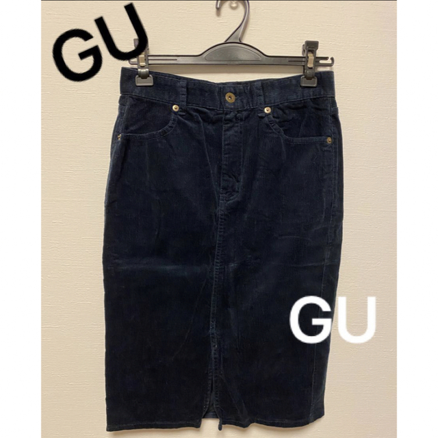 GU(ジーユー)のGU コーデュロイ　タイトスカート レディースのスカート(ひざ丈スカート)の商品写真