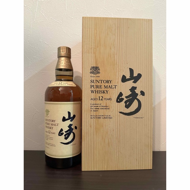 旧ラベル】山崎12年 ピュアモルト 750ml 木箱付き www.krzysztofbialy.com