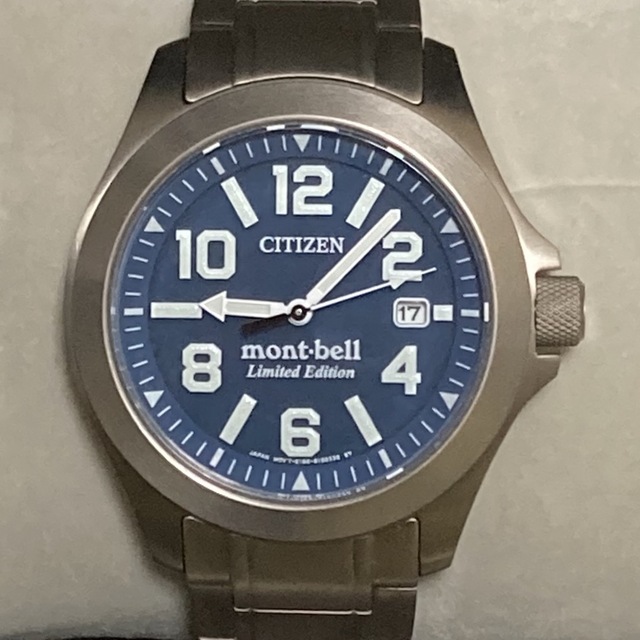 CITIZEN シチズン プロマスター×mont・bell BN0121-51L