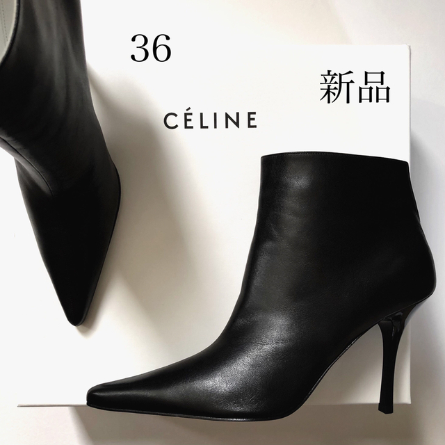 新品/36 CELINE セリーヌ フィービー ファイロ期 ブーツ ブーティレディース