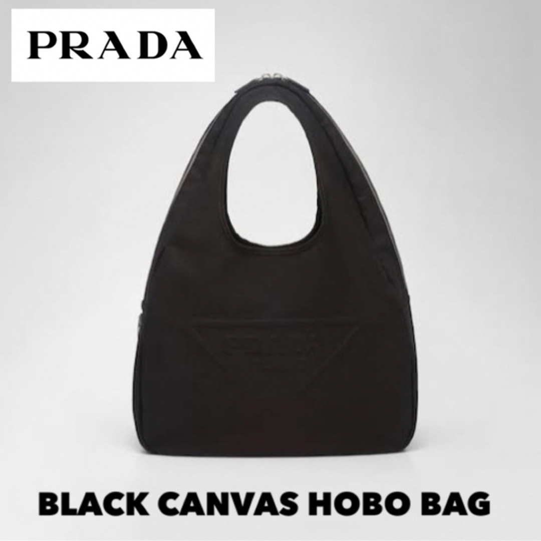 PRADA - 正規品 PRADA CANVAS HOBO BAG プラダ トートバッグ 鞄