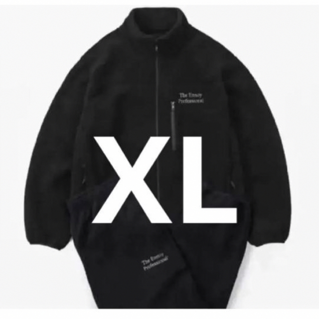 1LDK SELECT - ennoy Polartec City Fleece BLACK×WHITEの+inforsante.fr