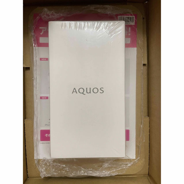 AQUOS(アクオス)の【新品未使用】AQUOS sense6s SH-RM19s 64GB ブラック スマホ/家電/カメラのスマートフォン/携帯電話(スマートフォン本体)の商品写真